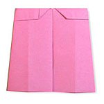 Оригами юбка брюки
