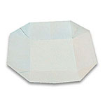 Оригами тарелка