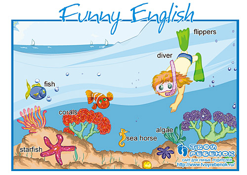 Учим английский с детьми онлайн