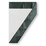 Оригами цифра семь
